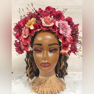 Handmade Afrocentric Spring 3D Centerpiece “Blush”